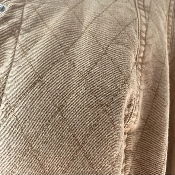 Veronica Beard Camilla Quilted Jacket Tan - S - Picture 11 of 14